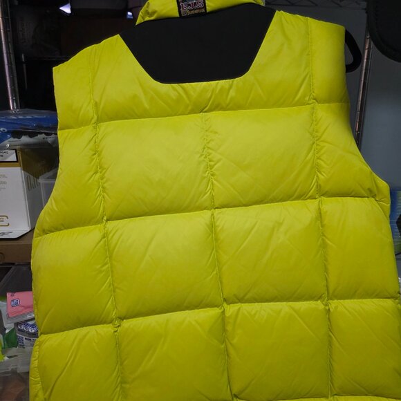 parajumpers puffer vest yellow/neon Like new large - Picture 5 of 7